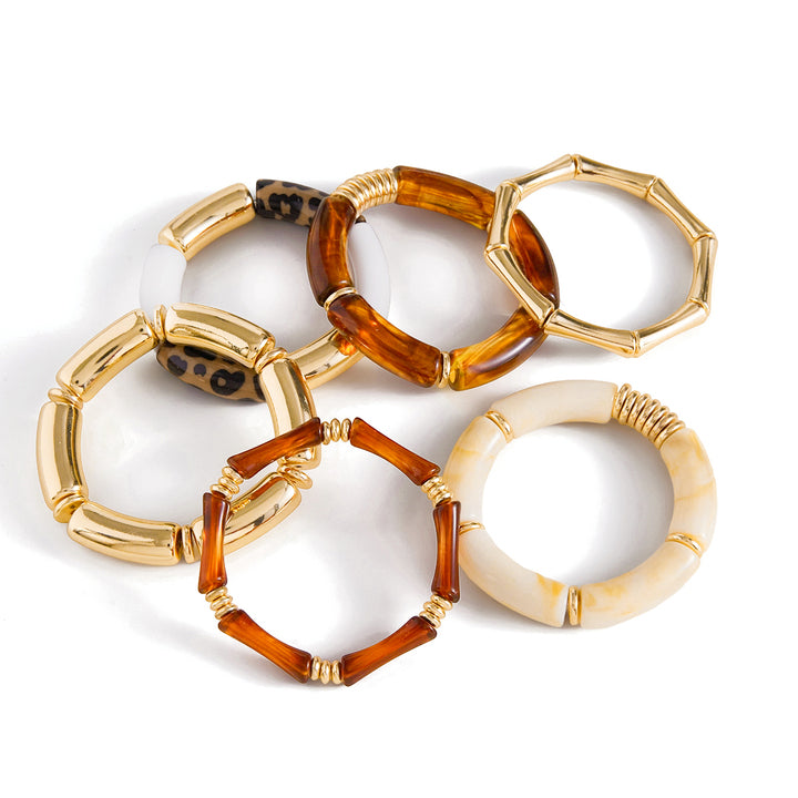 Olive Grove Bamboo Bangle Bracelet
