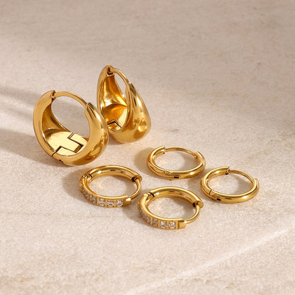 Solstice Trio Hoop Earrings
