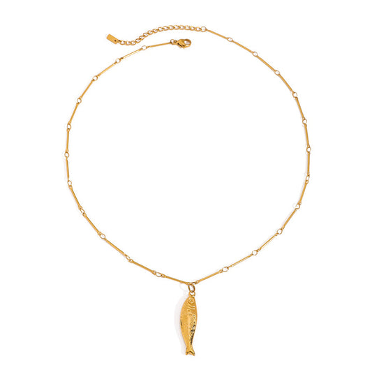 Sirocco Little Fish Pendant Necklace