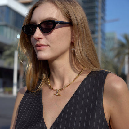 Meltemi Chunky Curb Chain Necklace