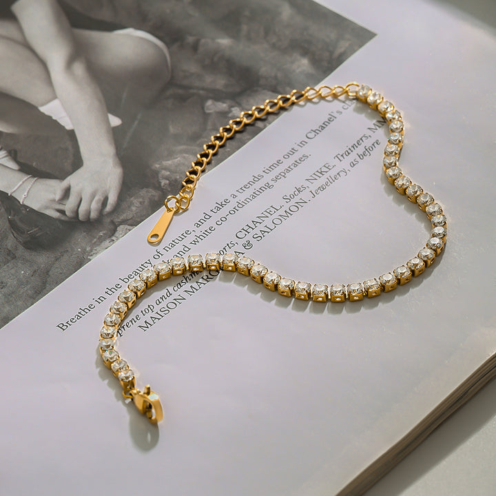Zephyr Round-Cut Tennis Bracelet