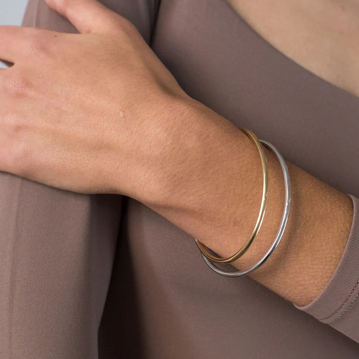 Halcyon Five-Bangle Stack Bracelet