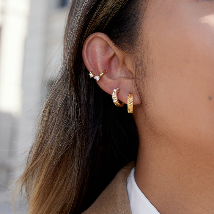 Juniper Braided Hoop Earrings