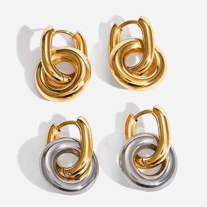 Lumen Chunky Link Drop Earrings