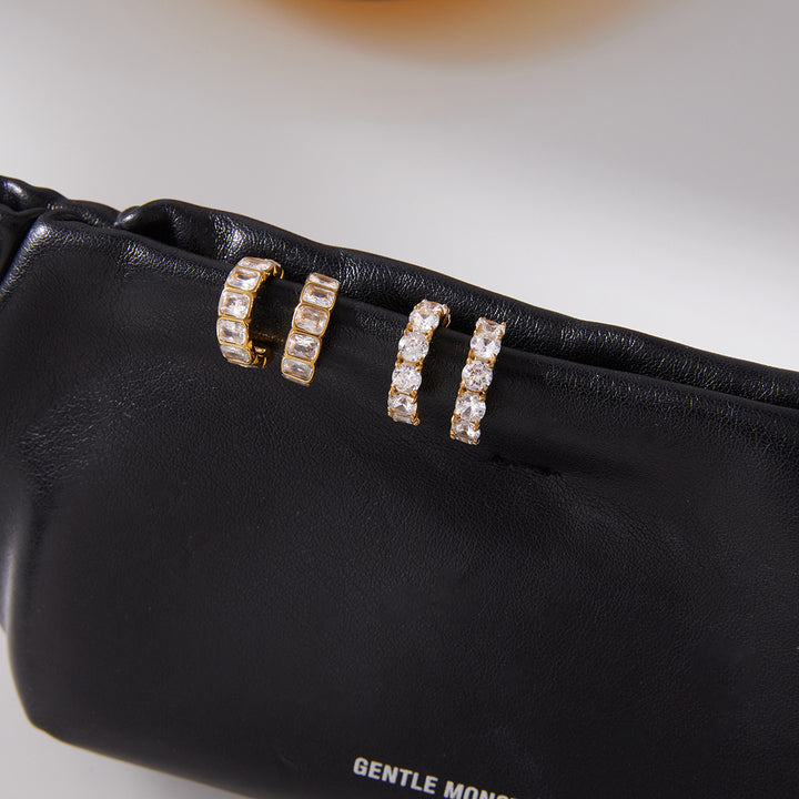 Tramontana Zirconia Hoop Earrings