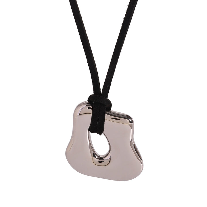 Driftwood Molten Pendant Cord Necklace