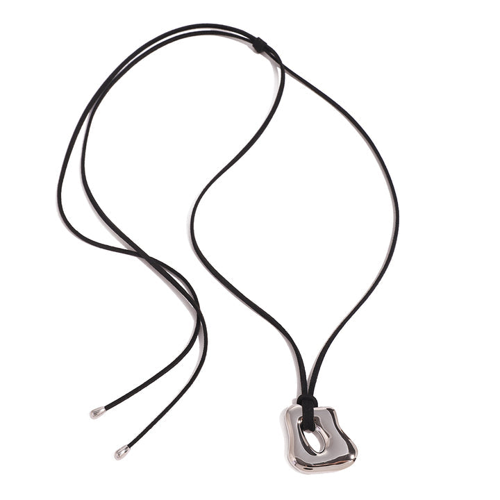Driftwood Molten Pendant Cord Necklace