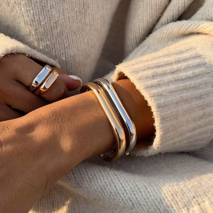 Riviera Smooth Square Bracelet