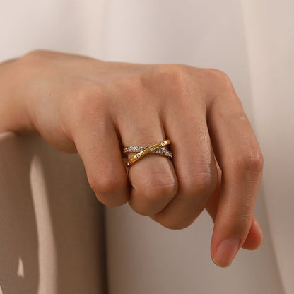 Isola Crossover Open Ring