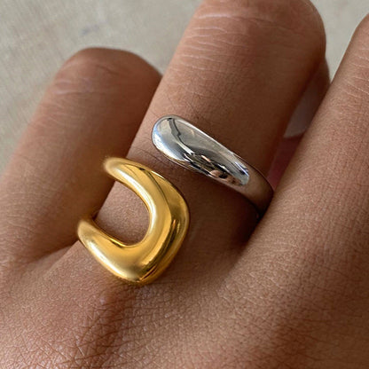 Tramontana Two Tone Wrap Ring