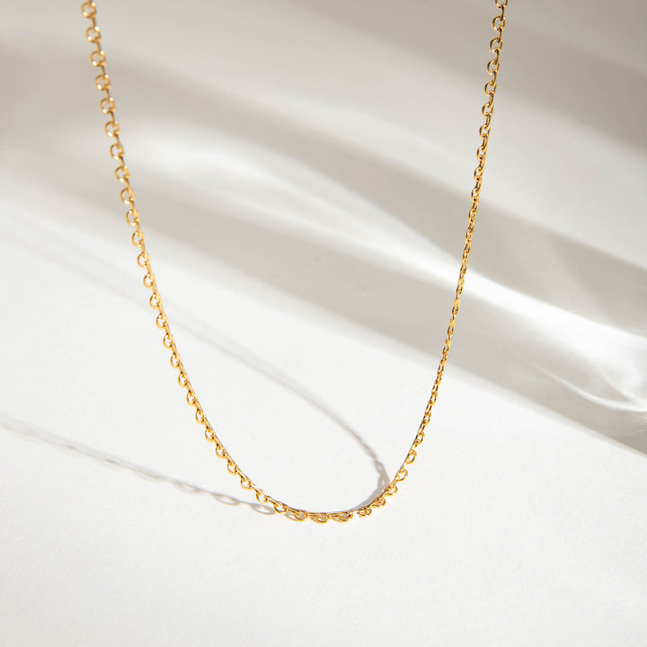 Salt Air Fine Cable Chain Necklace