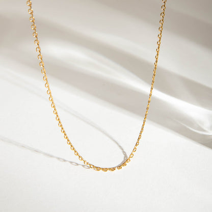 Salt Air Fine Cable Chain Necklace