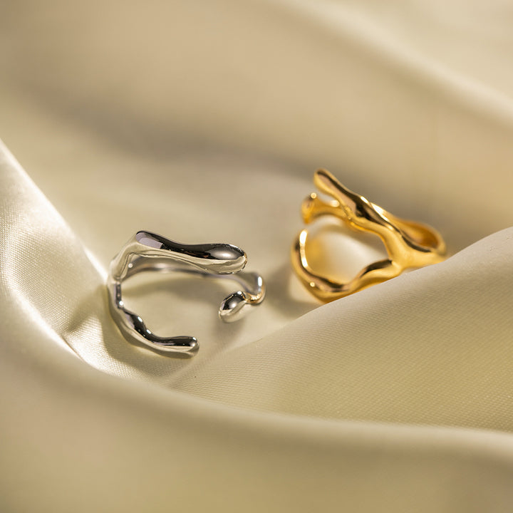 Tramontana Sculpted Open Ring