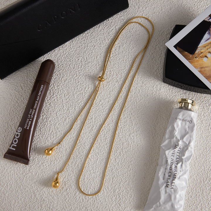 Formentera Adjustable Lariat Necklace