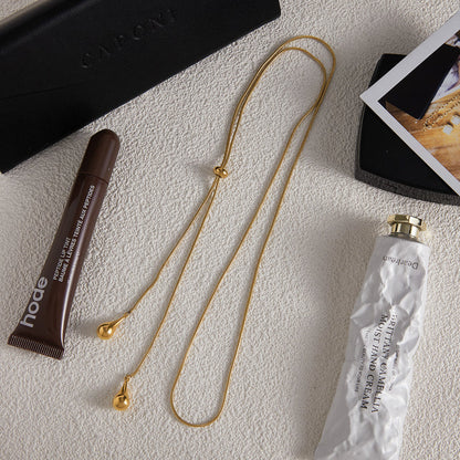 Formentera Adjustable Lariat Necklace