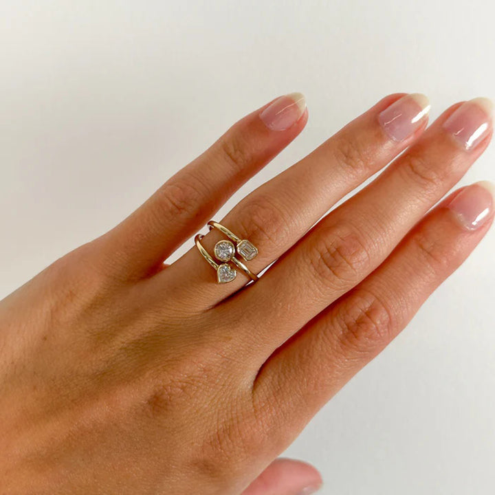Formentera Trio Stone Ring