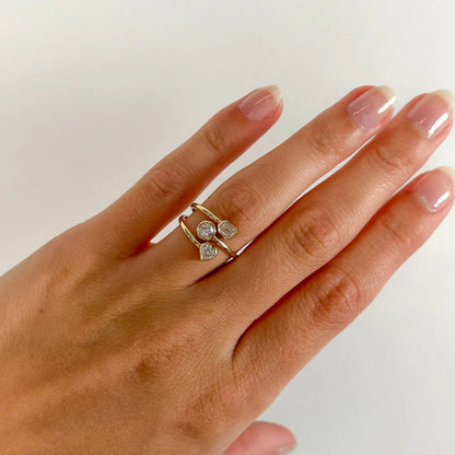 Formentera Trio Stone Ring