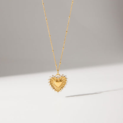 Alba Radiant Heart Necklace