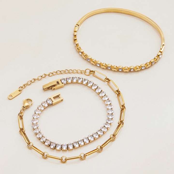 Dune Blush Tennis Bracelet