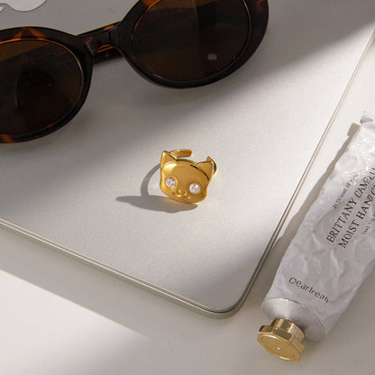 Lumen Pave Slim Band Ring