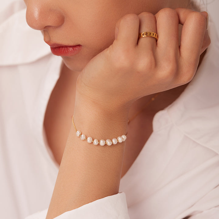Formentera Freshwater Pearl Bracelet