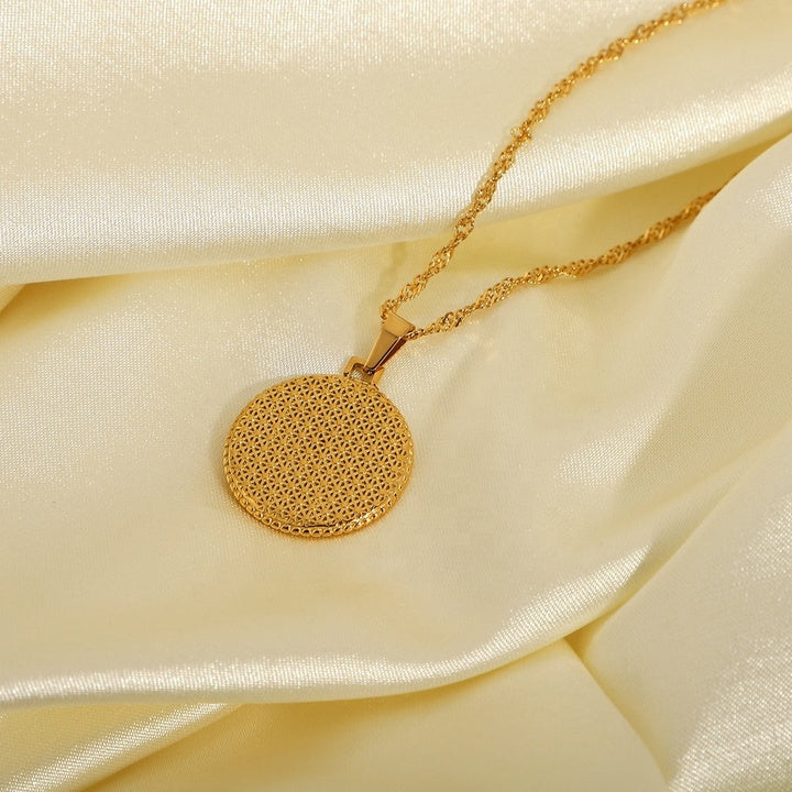 Tramontana Compass Medallion Necklace