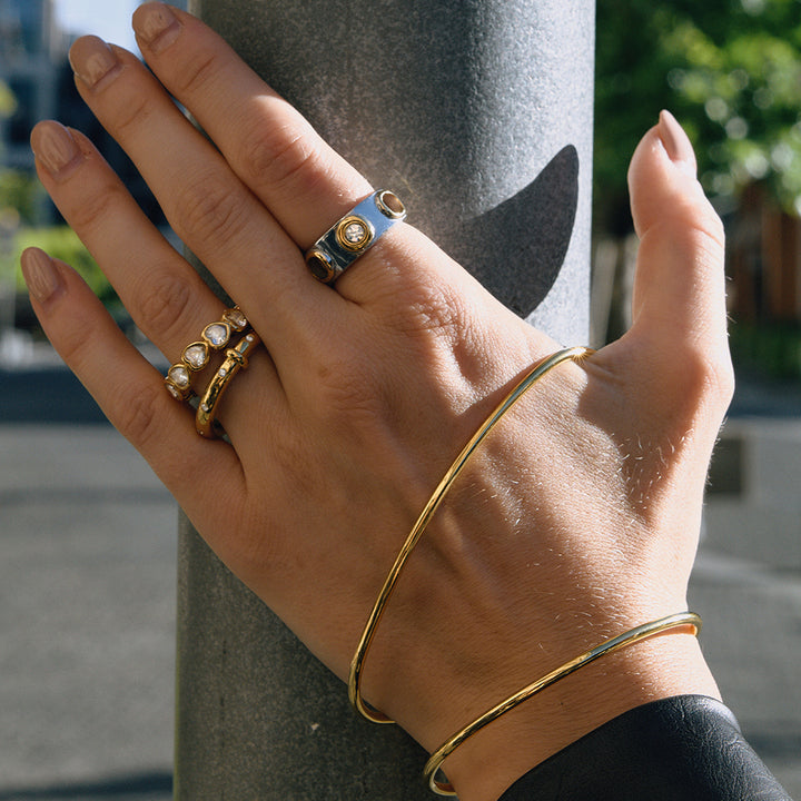 Marea Heart-Cut Eternity Ring