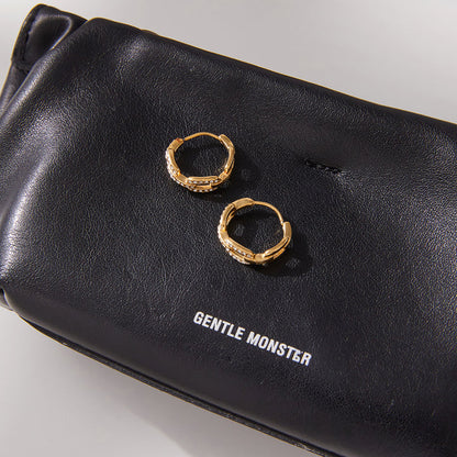 Portofino Pavé Chain Link Earrings