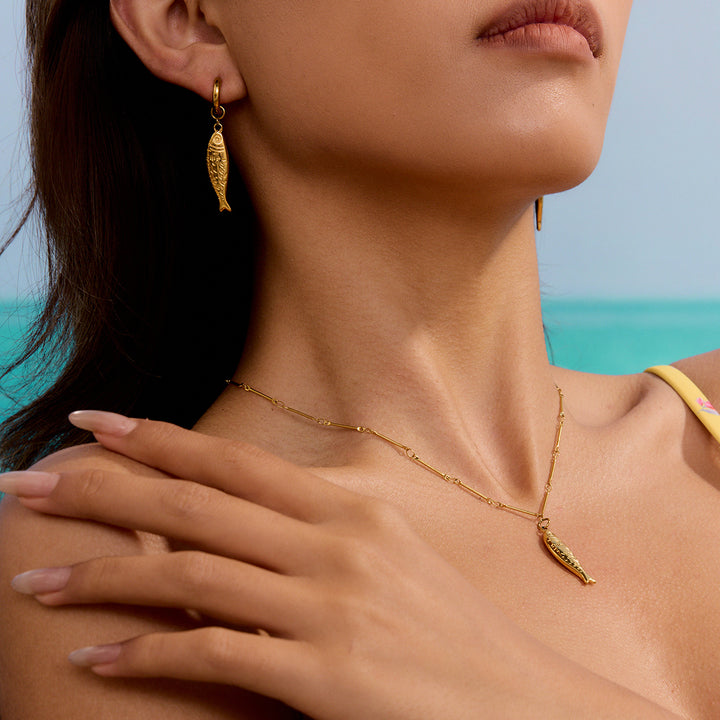 Sirocco Little Fish Pendant Necklace