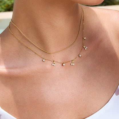 Riviera Cherry Charm Necklace