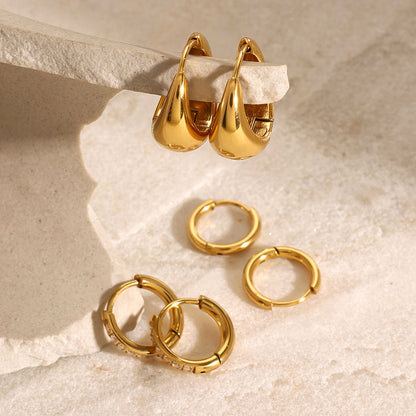 Solstice Trio Hoop Earrings