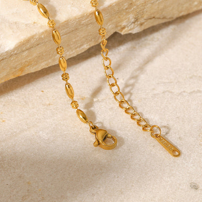 Marea Oval Bead Chain Bracelet