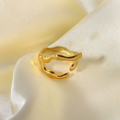 Tramontana Sculpted Open Ring