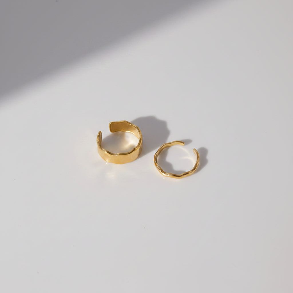Mistral Wavy Wide Band Ring