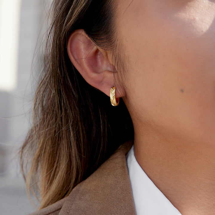 Juniper Braided Hoop Earrings