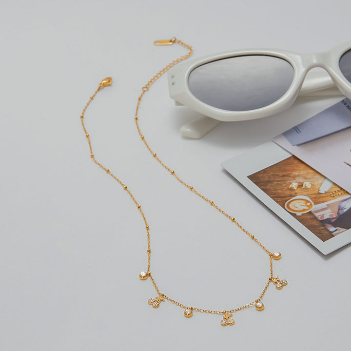 Riviera Cherry Charm Necklace