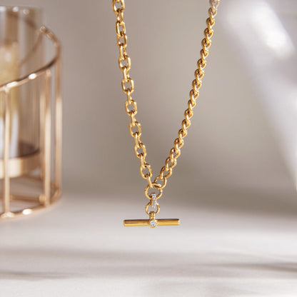 Meltemi Chunky Curb Chain Necklace