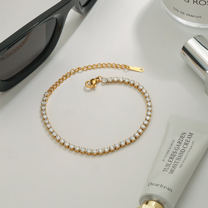 Zephyr Round-Cut Tennis Bracelet