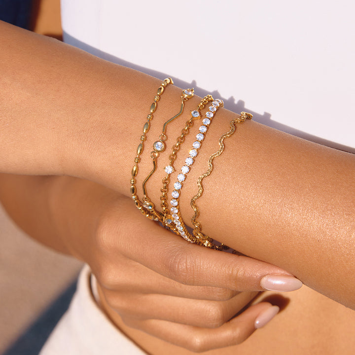 Salt Air Ivory Link Bracelet