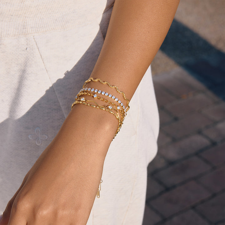 Salt Air Ivory Link Bracelet