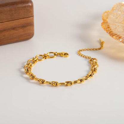Ponent Mixed Link Chain Bracelet