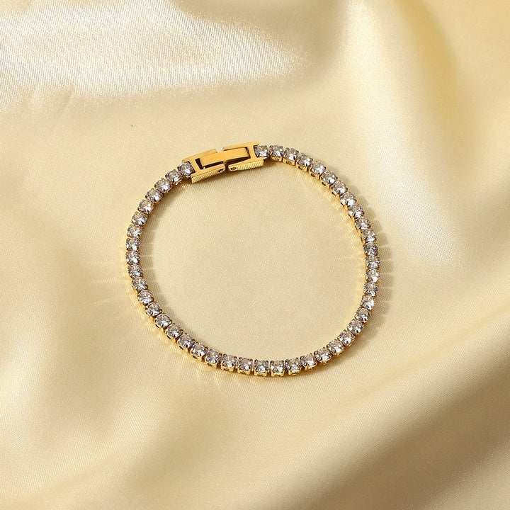 Lumen Claw-Set Tennis Bracelet