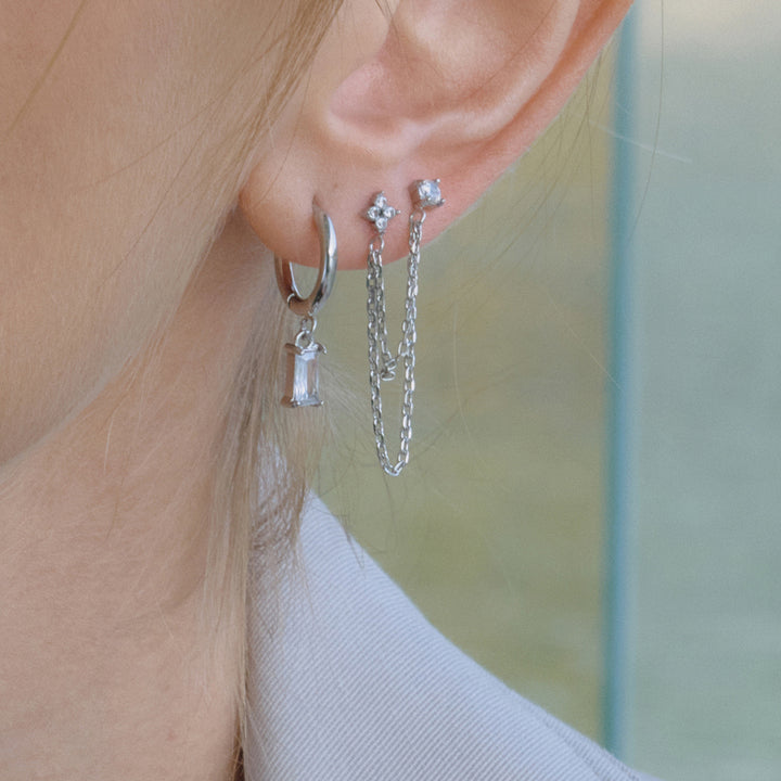 Formentera Mixed Stack Earrings