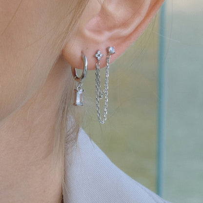 Formentera Mixed Stack Earrings