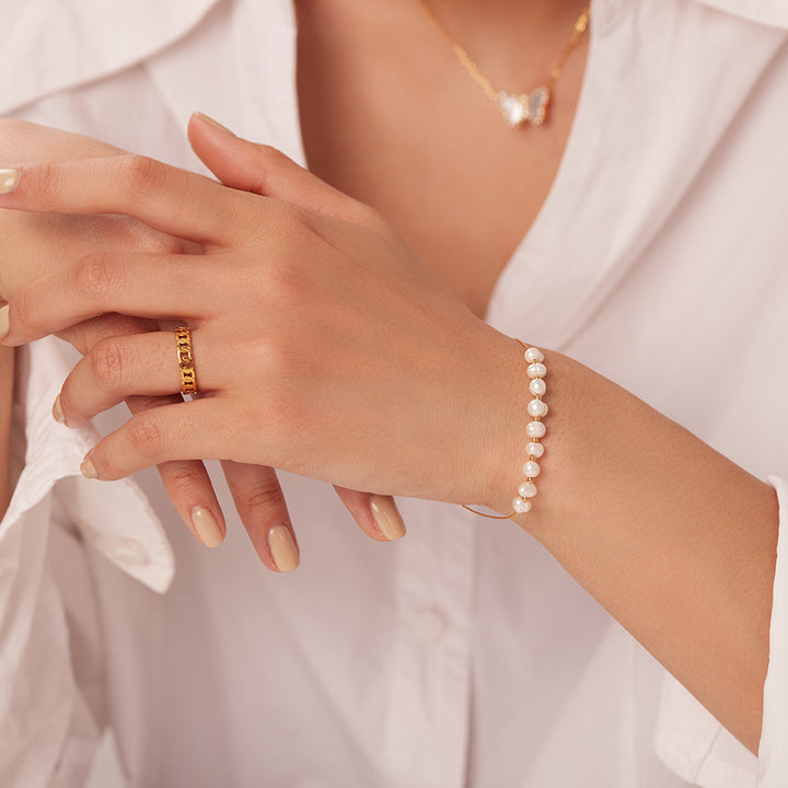 Formentera Freshwater Pearl Bracelet