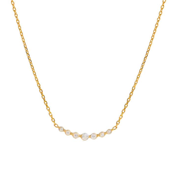 Cala Graduated Zircon Necklace