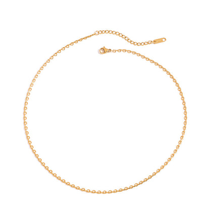 Salt Air Fine Cable Chain Necklace