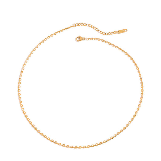 Salt Air Fine Cable Chain Necklace