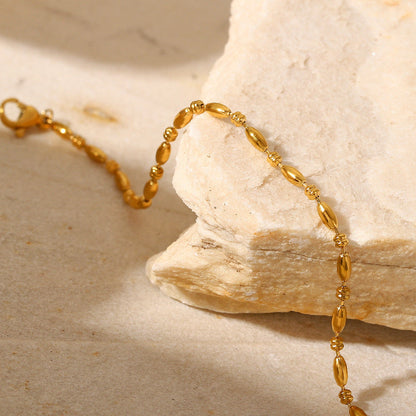 Marea Oval Bead Chain Bracelet