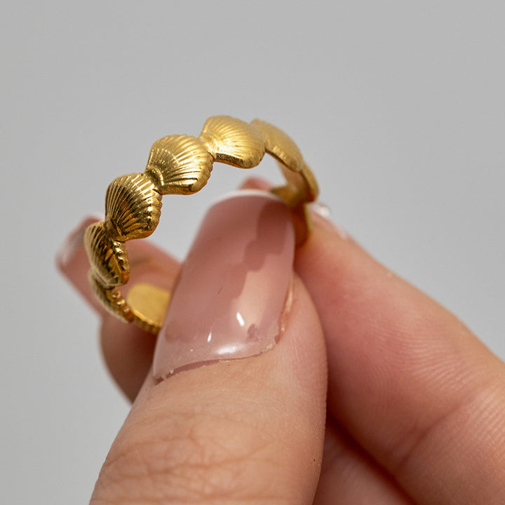 Formentera Scallop Shell Ring